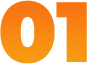 Orange and yellow gradient number 01.